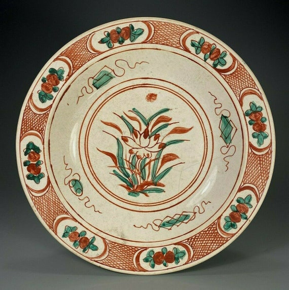 中国 汕頭産 多色花模様 磁器皿 明代 17 世紀頃 - Etsy 日本