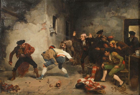 1935年製 油絵 絵画 アメリカ 戦前 フランスの戦士たち 油絵 ジュール・ジェームズ・ルージェロン