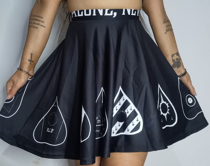 Featured listing image: Planchette Ouija Board Skater Skirt