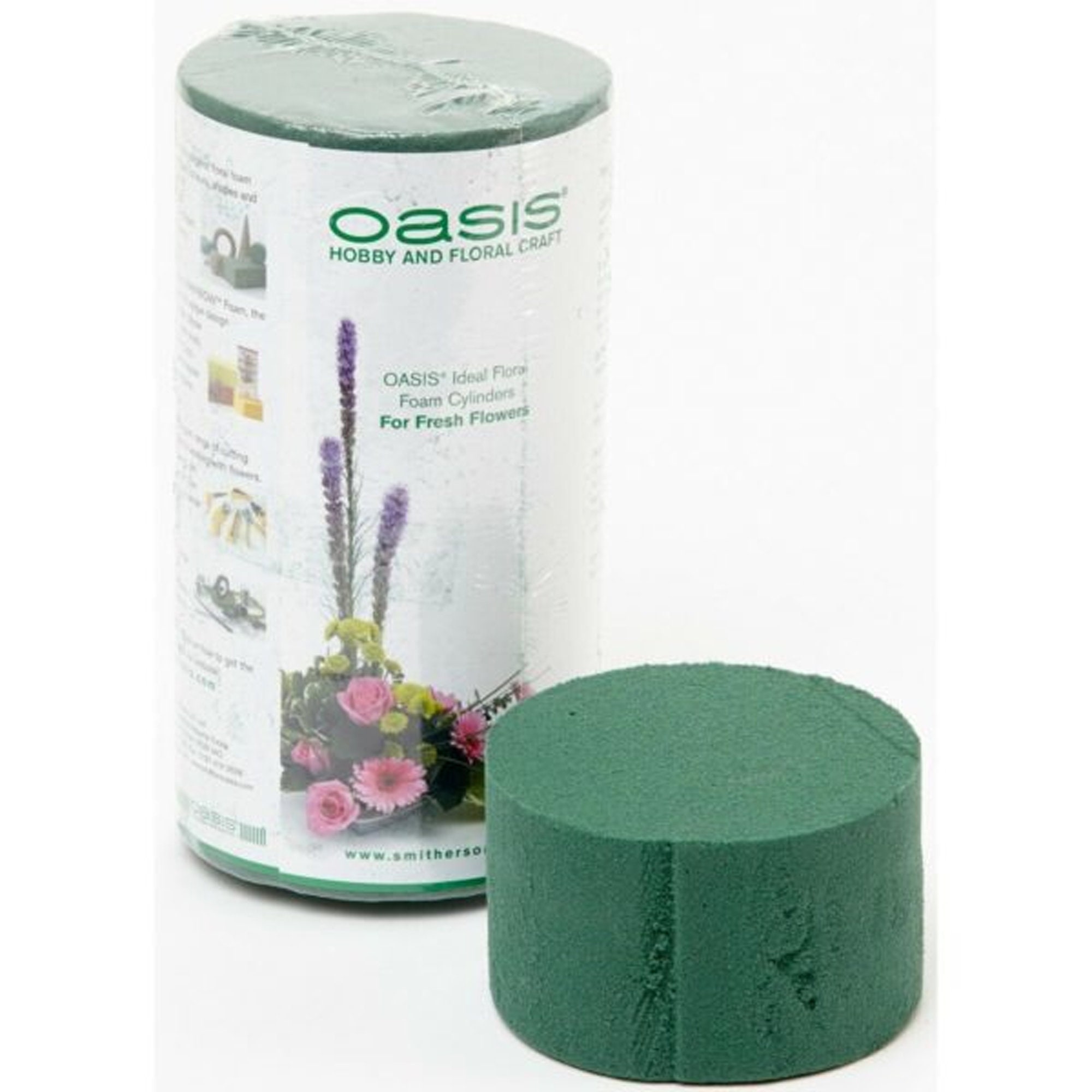 Oasis® SEC DRY Floral Foam Cylinders Round Flowers Sponge Crafts Florist,  for Artificial and Silk Flower Arrangements and DIY Florists 