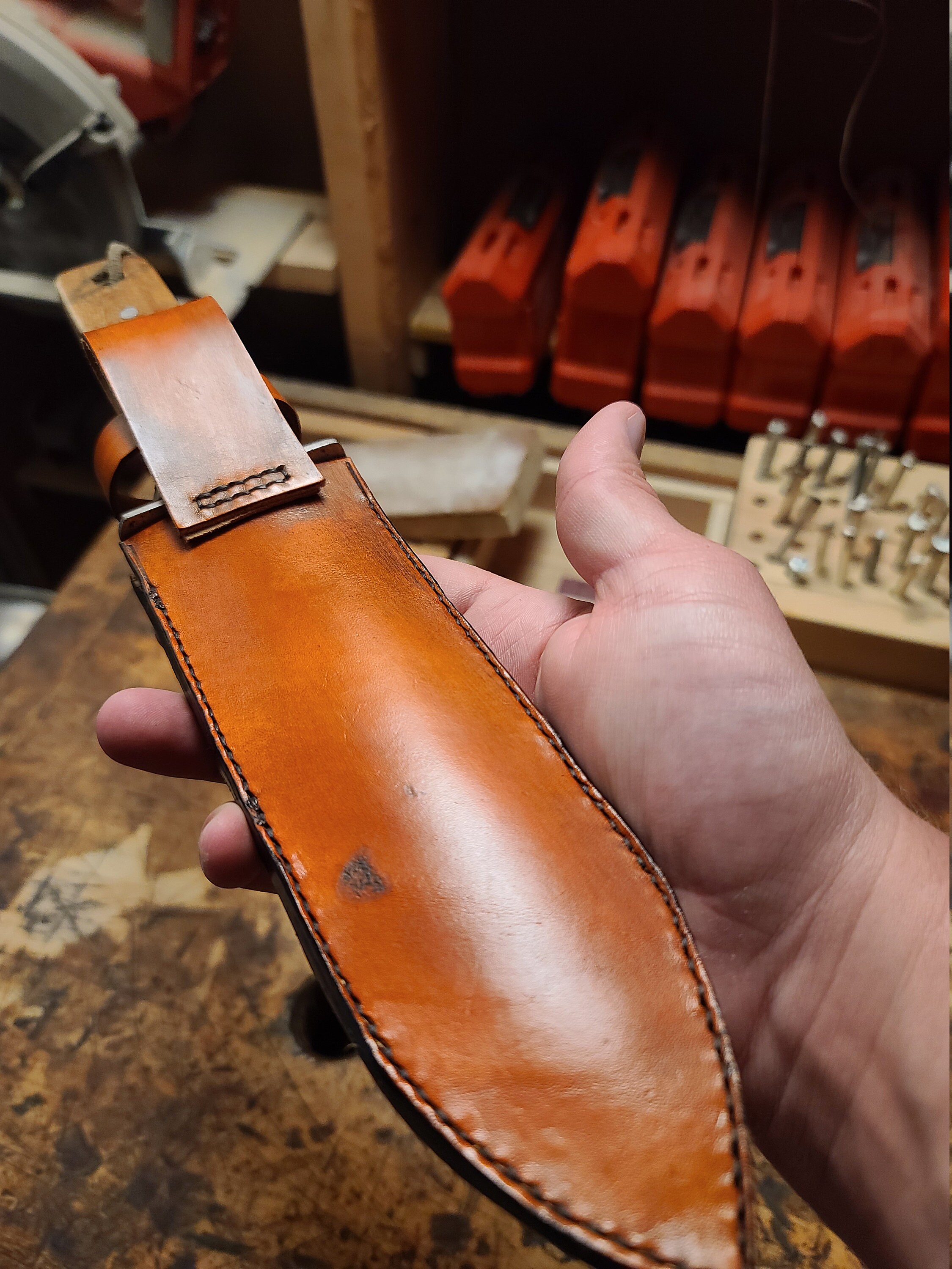 hori hori garden knife with sheath