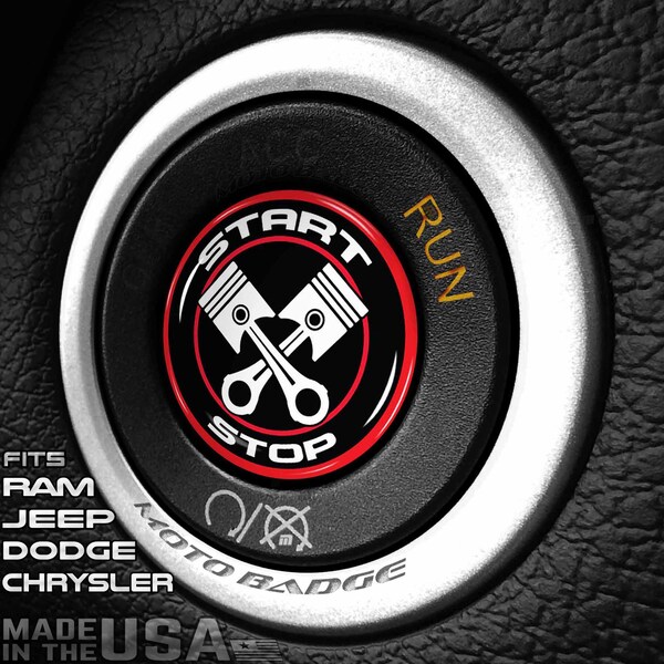 Ram Push Start Button Cover Etsy