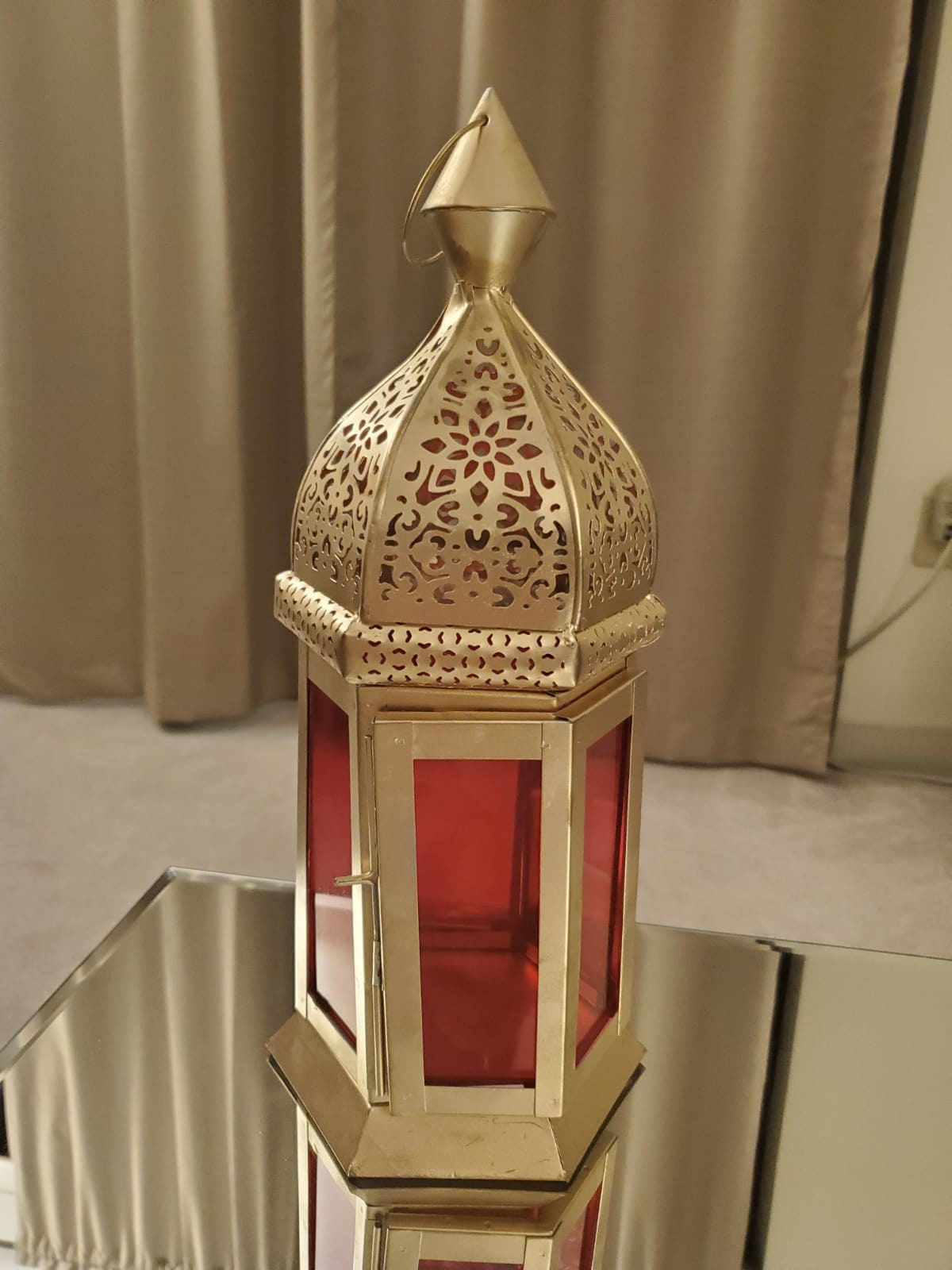 ビンテージ Mughal Style ムガル様式 真鍮製ランプ フロアー照明 il_fullxfull.2047574067_ru6l.jpg