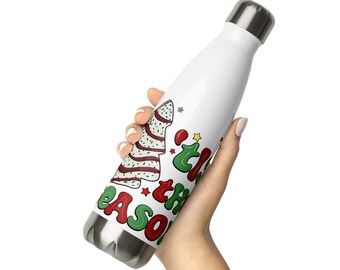 Tis the Season Stainless Steel Drink Bottle