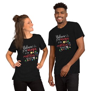 The Magic of Tiny Mistletoes NICU Nurse Short-Sleeve Unisex T-Shirt