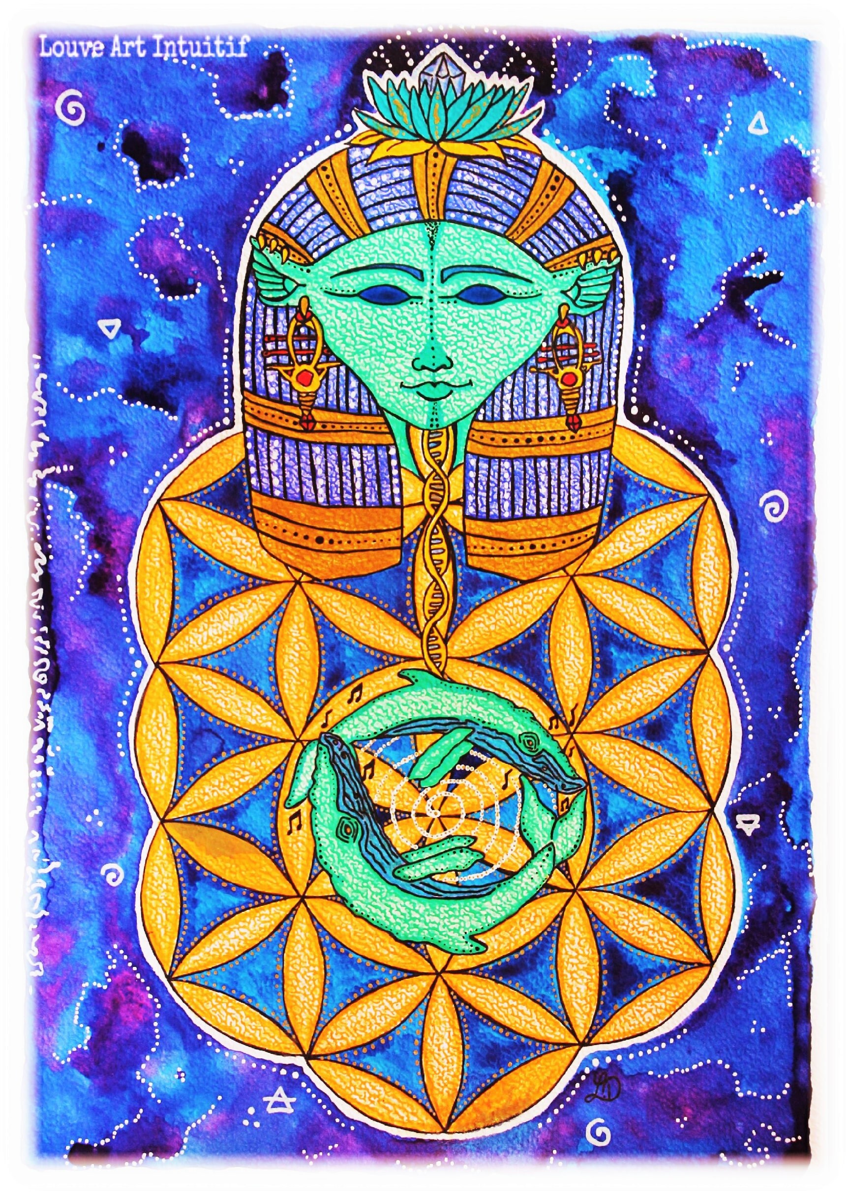 Illustration Le Chant Des Hathors