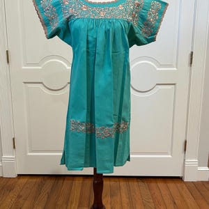 sachin and babi light blue dress Shop for Embroidered Mexican Peasant Dress