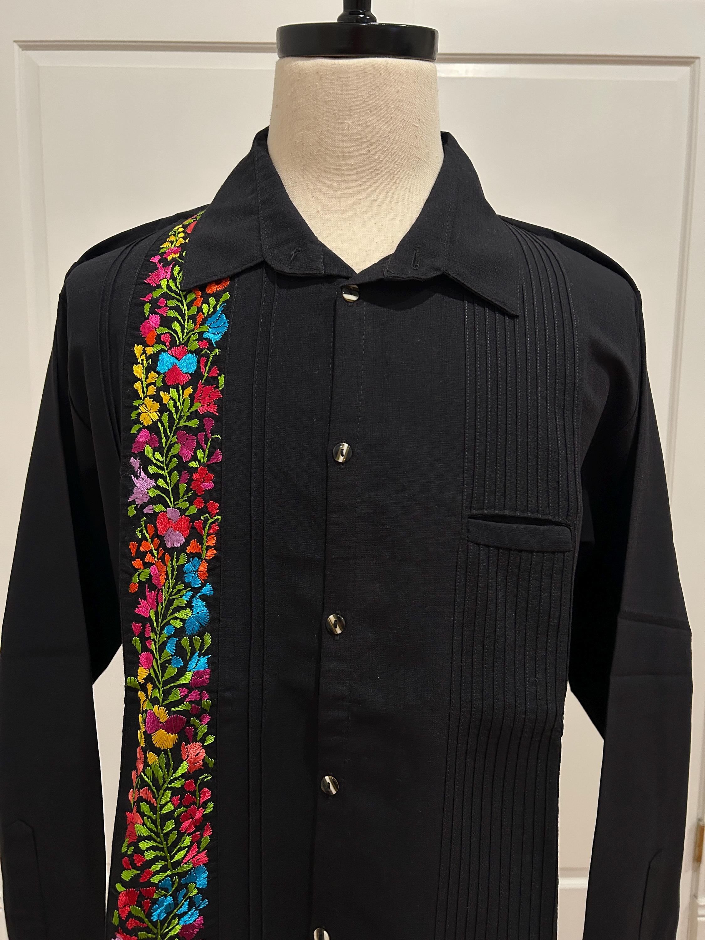 Large Hand Made Long Sleeve San Antonino Embroidery Mexican