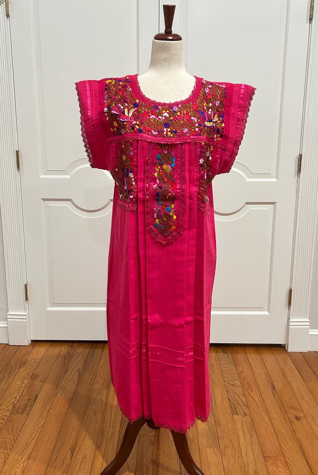 hot pink mexican dress Pink Jalisco Folkloric Dress for Girls - Professional Mexican Ribbon Style