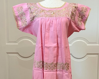 Sandra Bluse aus San Antonino Oaxaca Mexico. Besticktes Artisan Top, Boho, Hippie, Handmade, handgehäkelt,