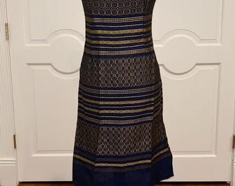 Handloom Mexican embroidered dress.