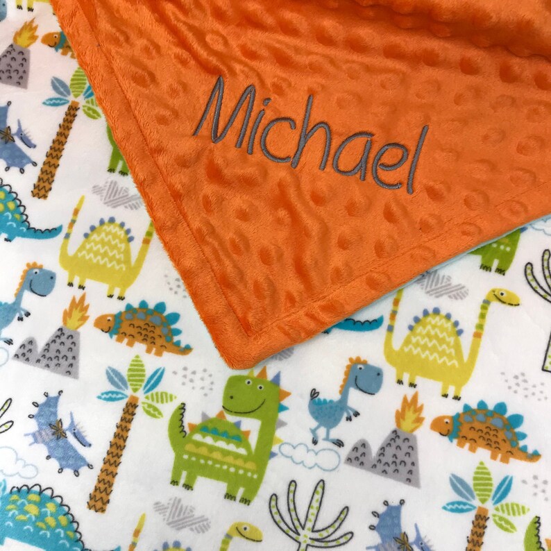 etsy personalized baby blanket