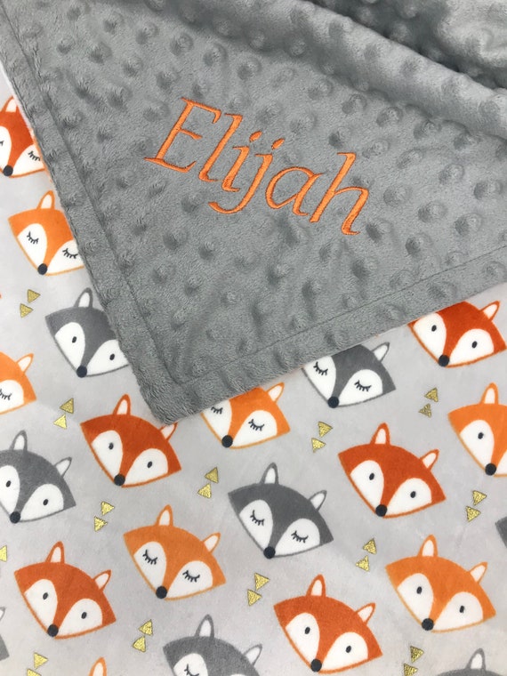personalized baby boy blankets etsy