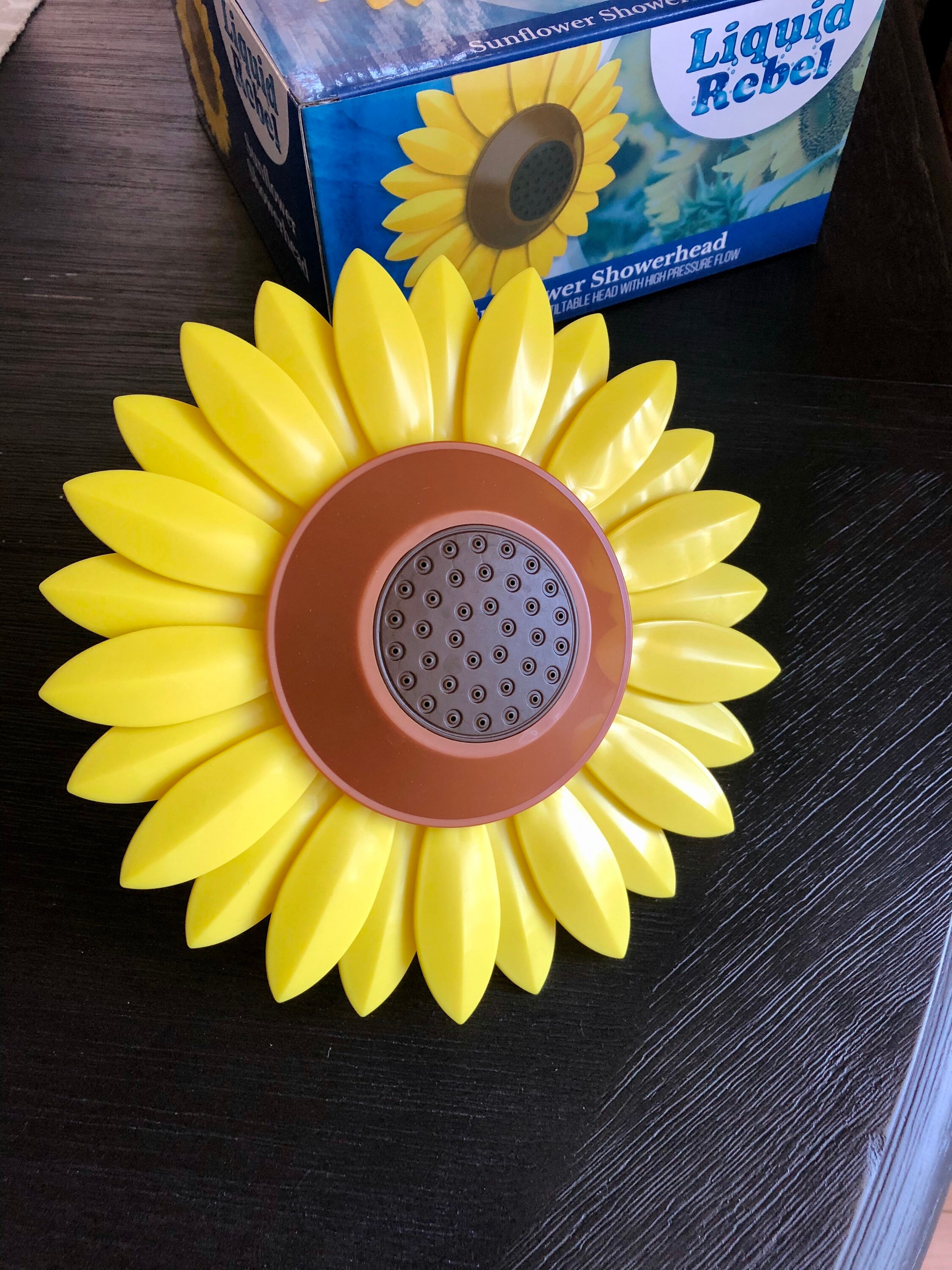 Sunflower Shower Head Showerhead Sunflower Novelty Shower Etsy