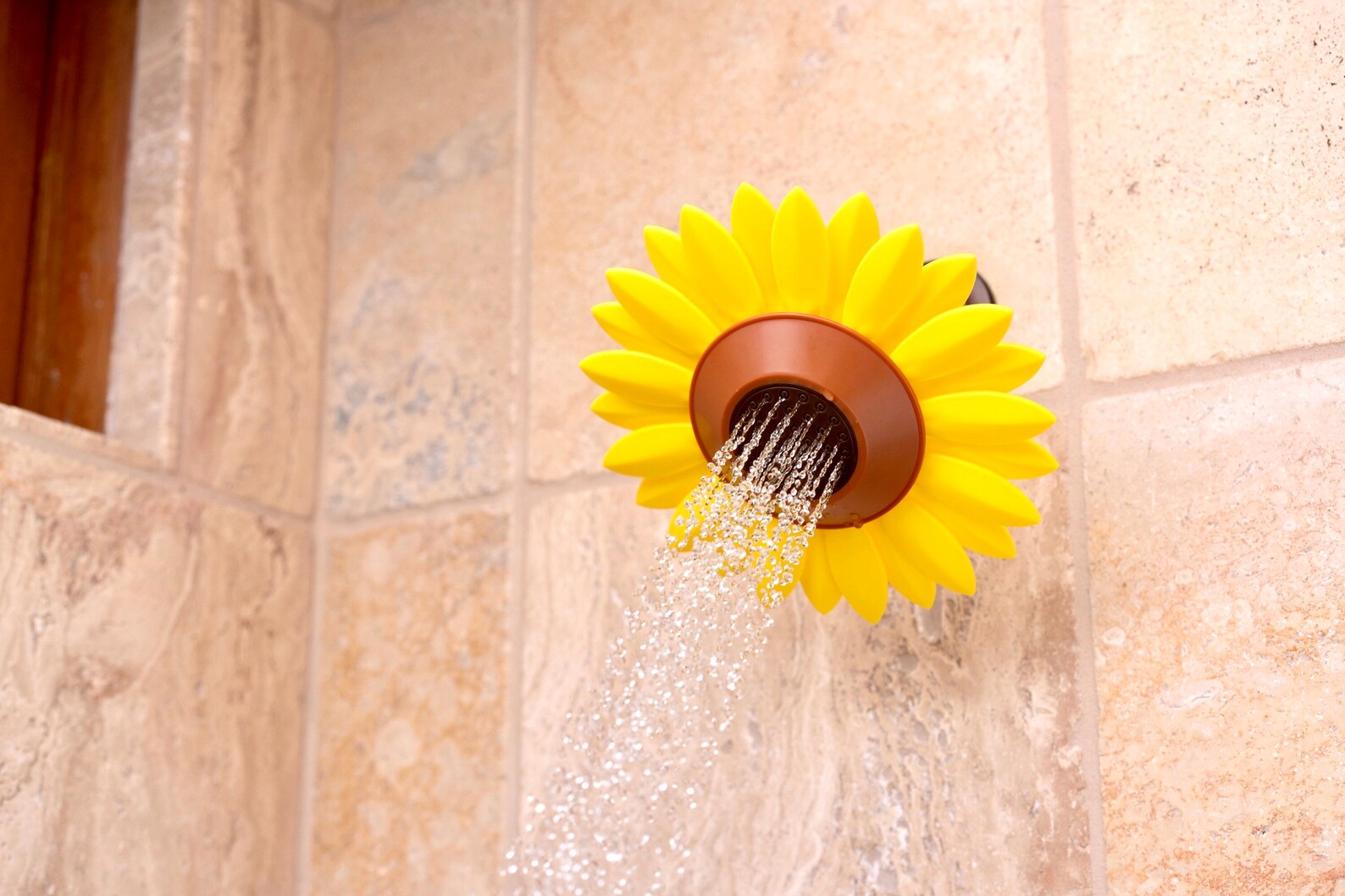 Sunflower Shower Head Showerhead Sunflower Novelty Shower Etsy
