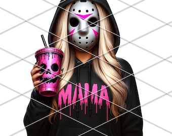 Halloween Horror Mama Png/ Halloween horror movie svg/ Horror mama png/ Spooky Mama Png,Halloween Png / Spooky Vibes Png/ Jason Halloween