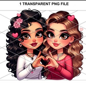 The best Friends png/ Besties Clipart/ Sassy Trending Summer Retro Vintage Design/ Friends forever / Sublimation Design/ Gift for Friends
