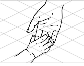 Father hand And Son Svg/ Father Svg/ Dad svg/ Holding Childs dad hands/ dad and child svg/ Dad and Daughter's/ Fathers and Childs hands SVG