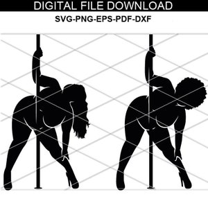 Curvy Afro women Sexy Silhouette svg/ Afro svg stripper/ Chubby Woman/ BBW / Curvy Mud flap Girl/ Thick Curvy Mudflap SVG/ afro black women