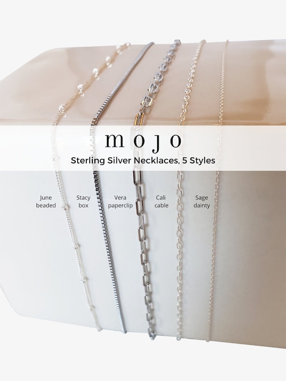 Sterling Silver Solid Beaded Curb Chain Sterling Silver Solid Beaded Curb Chain