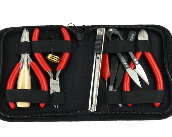 11 Pieces Starter Jewelry Tool Kit Toolkit Set Jewelry Making Etsy