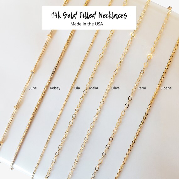 Gold filled etsy Clearance