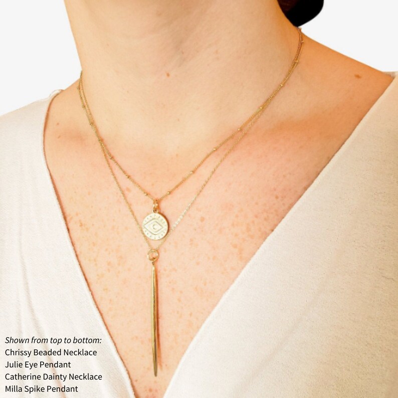 14K Gold Adjustable Cable Necklace Adjustable Length Chain Etsy