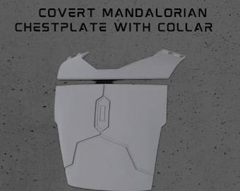 Covert Mandalorian Chest Plate with Collar