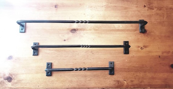 Hand forged online towel bar