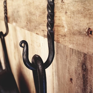 Hand Forged Steel Hook. Classic Twist Collection image 7