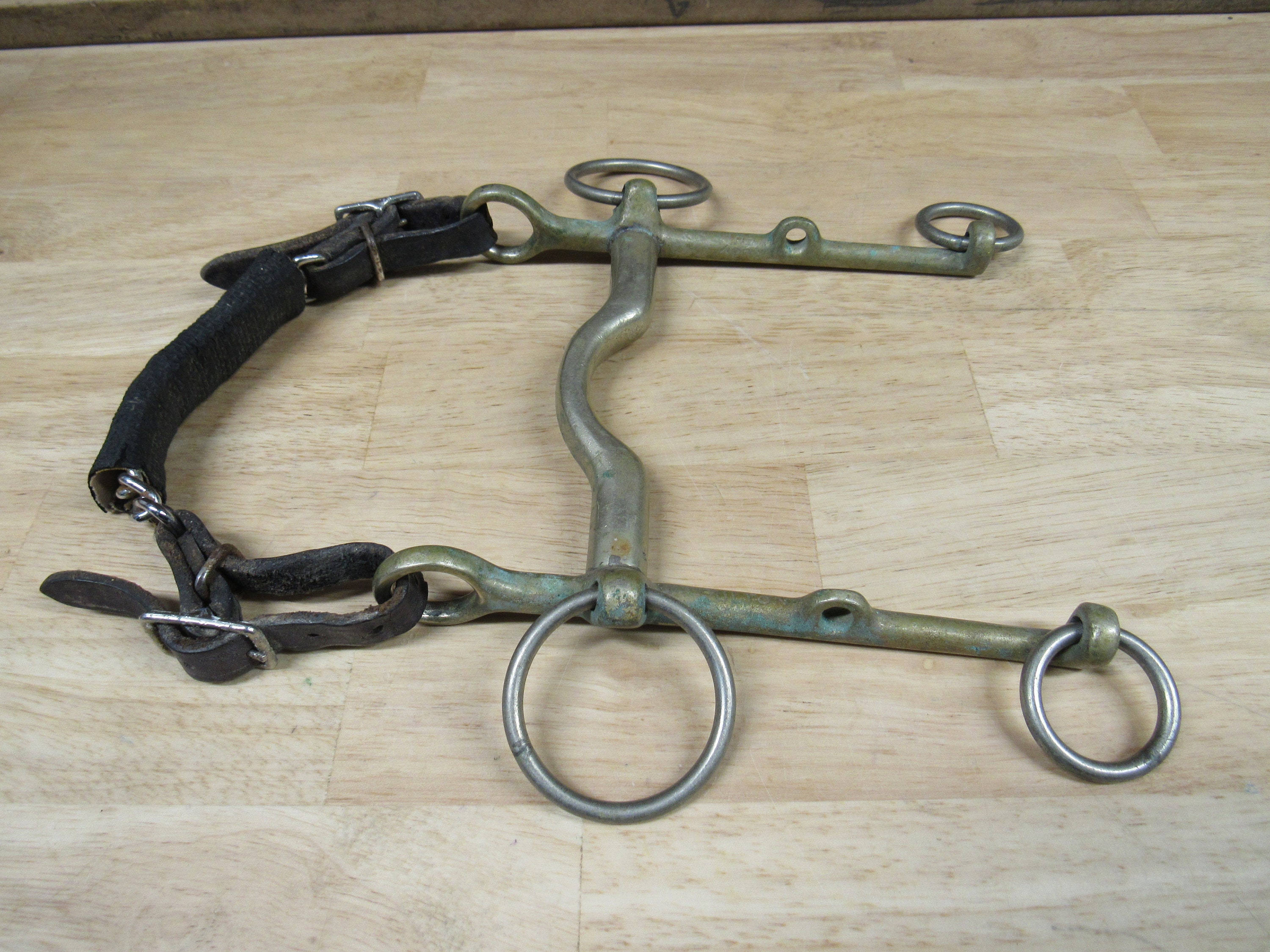 Rustic Horse Bit Antique and Rustic Horse Bit with Leather Etsy