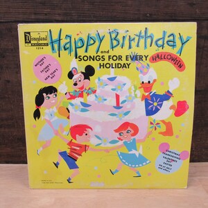 Disneyland Birthday Album, Disneyland Songs for Every Holiday Record Album