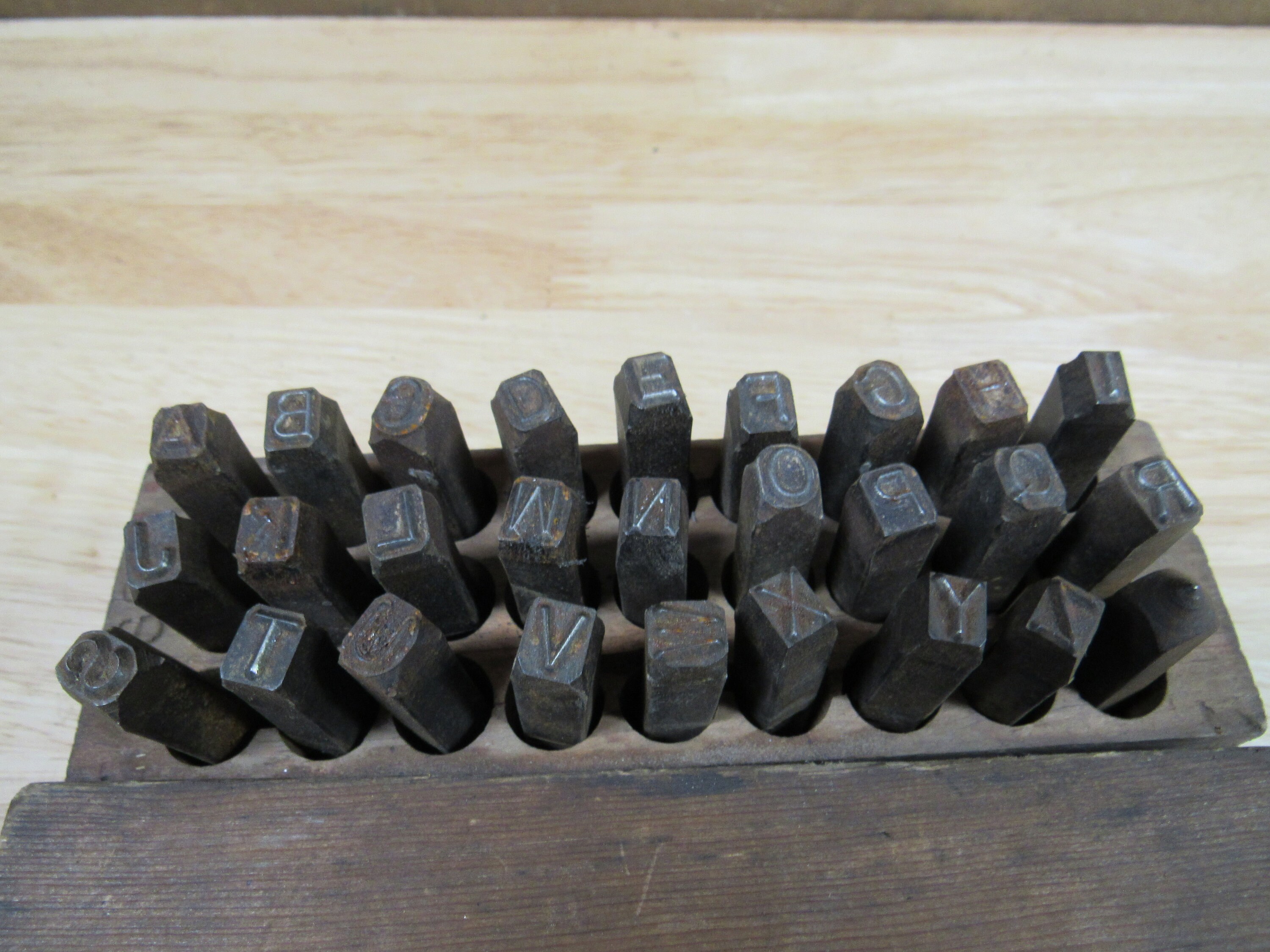 Metal Punch Set Alphabet Punch Set Heavy Duty Steel Alphabet Etsy