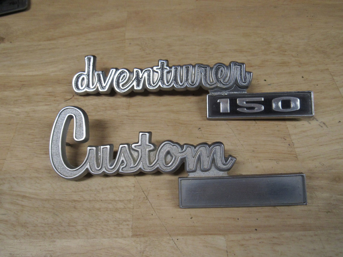 Buick Car Emblems Custom Car Emblem Dventurer Car Emblem Etsy