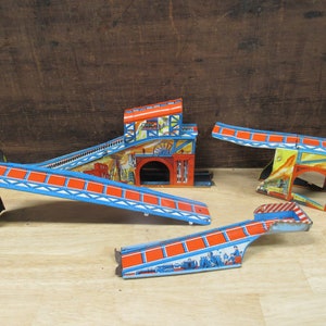 Brevet Demande Toy, Train Track Pieces, Tin Toys