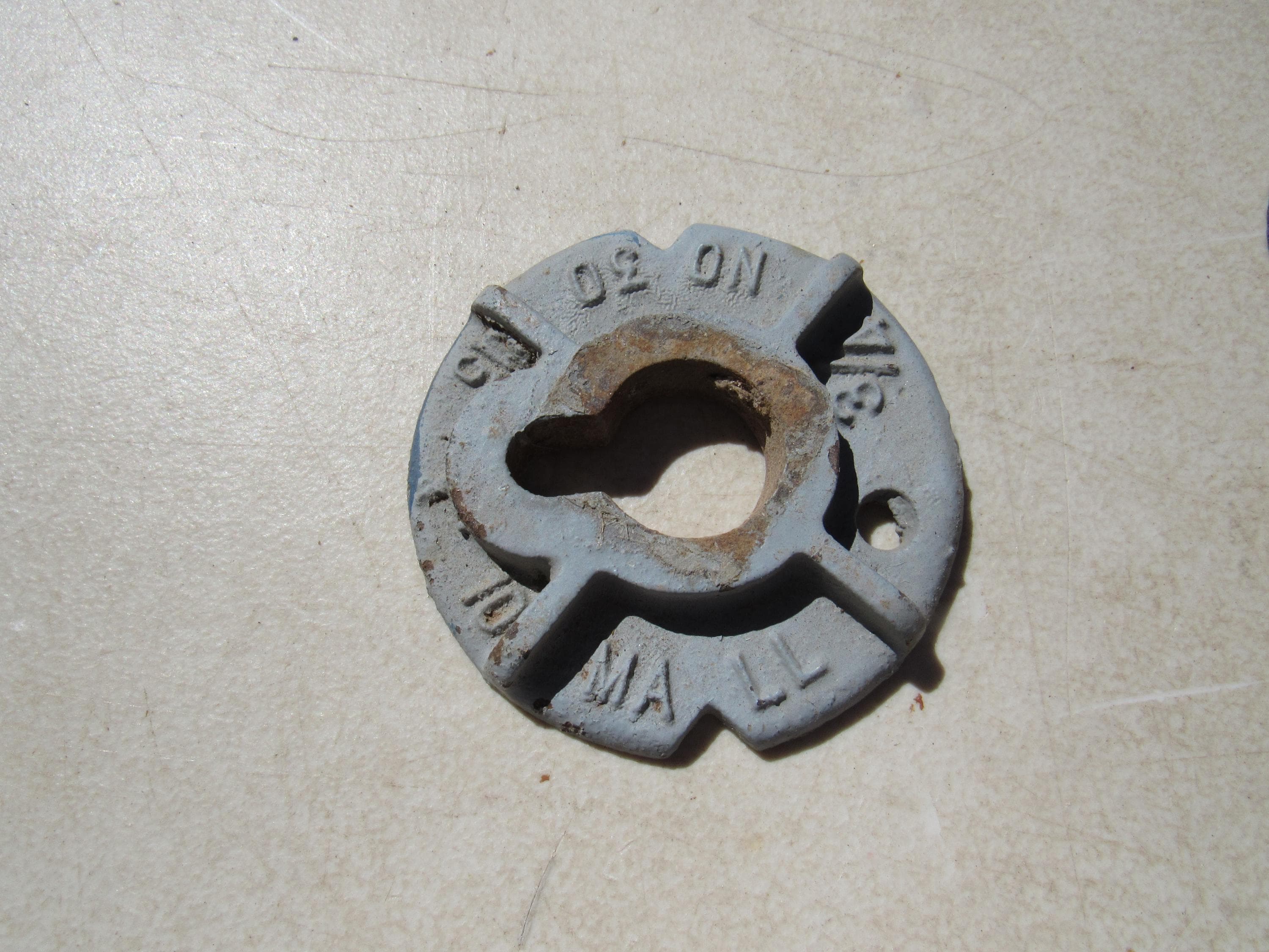 Decorative Washers, 4 Decorative Metal Washers, 4 Cast Iron Stress ...