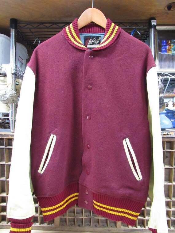 Maroon and shop gold jacket