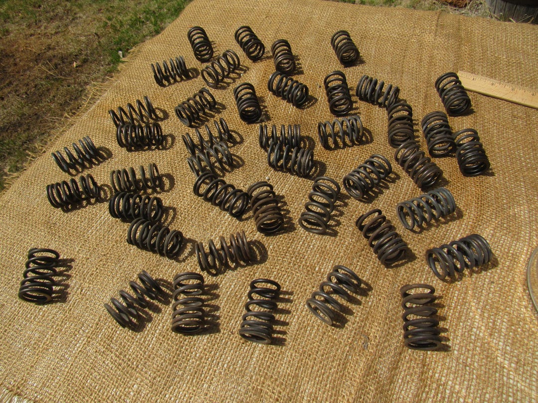 Metal Spring Ideas Black Metal Springs, 10 Metal Springs-for Crafts, Altered Art ...