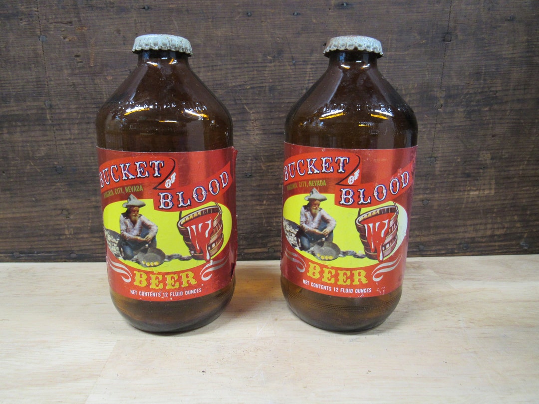 Bucket of Blood Bucket of Blood Saloon Original Beer Bottles Etsy