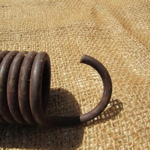 LARGE Rusty Spring, Choose Your Spring, 8" 9" OR 16" LARGE Industrial ...