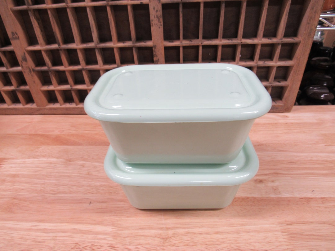 USMC Butter Dishes USMC Pale Green Melmac 1 Pound Butter Etsy