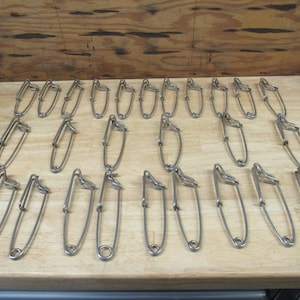 Metal Downrigger Clip, Vintage Fishing Accessory, Metal Line Release Clip