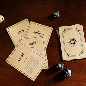 Deck of Many Things (Imprimer et jouer) • Donjons et Dragons 5E Objet Magique
