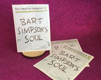 Simpsons Bart Soul Sticker, The Simpsons Sticker, Bart Sticker, Cartoon Sticker, Cartoon Sticker, TV Show Sticker, Comics Sticker