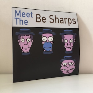 Cool Gift, &quot;Be Sharps&quot; real size LP cover + LP Label, The Best Simpsons Gift, This set does not include the LP, Simpsons Fans