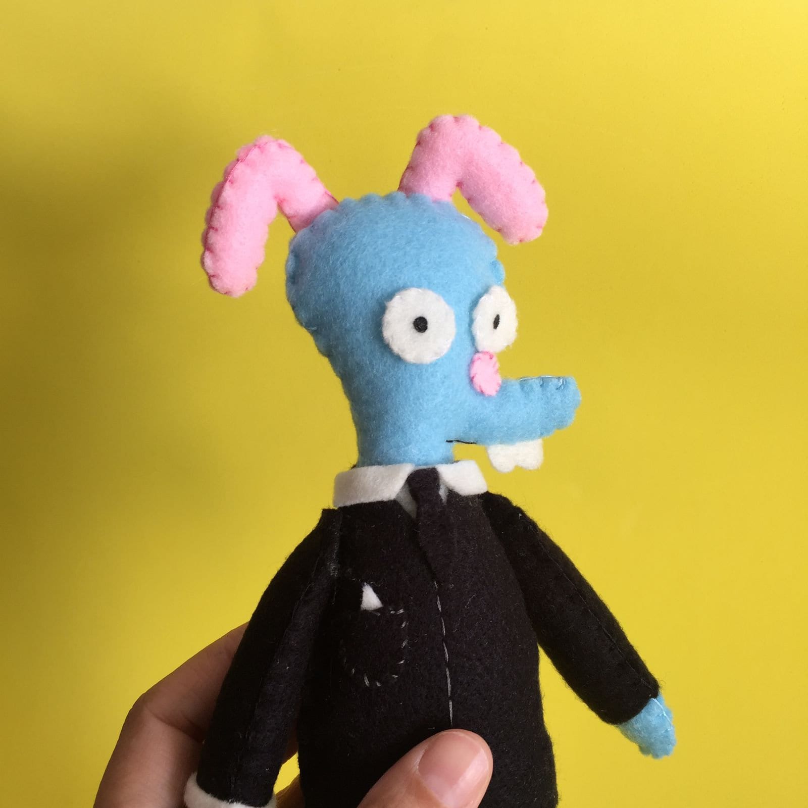 Mr. Honeybunny. the Simpsons. Plushie. Cartoons. Gift. Bart. - Etsy UK
