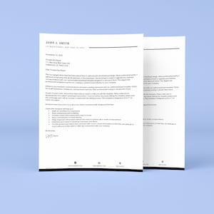 Membrete de Microsoft Word, Plantilla de membrete, Membrete moderno profesional, Plantilla de membrete de pequeñas empresas, Membrete de empresa