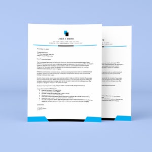 Membrete moderno profesional, plantilla de membrete, plantilla de membrete para pequeñas empresas, membrete de empresa, membrete de Microsoft Word