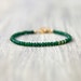 I give secrets of fulfillment of desires - AAA Emerald bracelet for women May birthstone jewelry Christmas gift Emerald jewelry