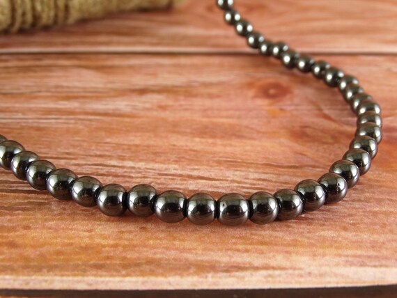 Hematite Necklace Mens Necklace Mens 